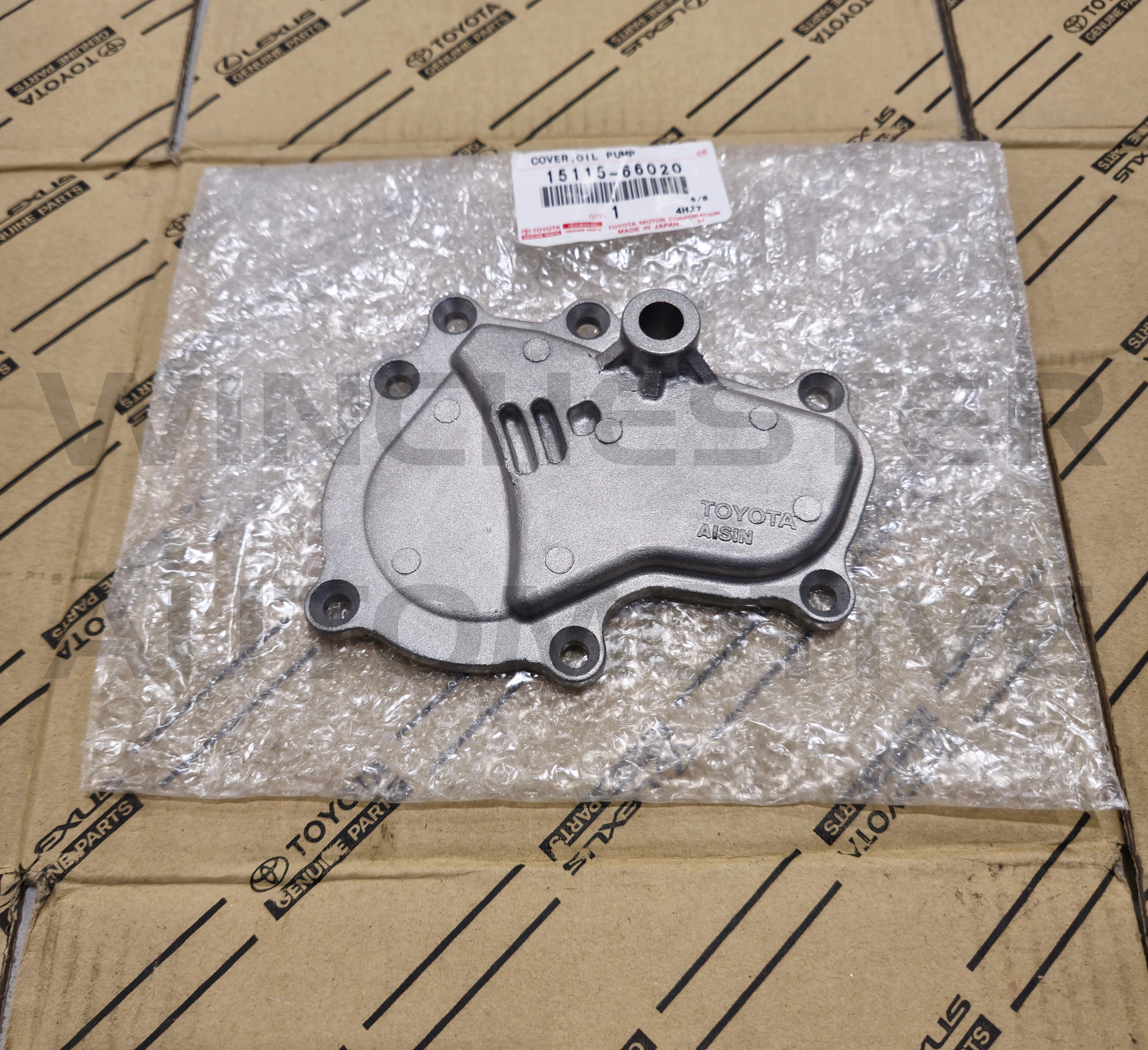 1FZ-FE LANDCRUISER OIL PUMP COVER - 15115-66020