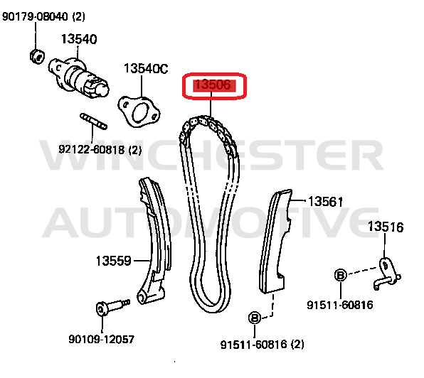 1FZ-FE IZUMI TIMING CHAIN