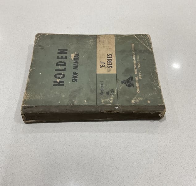 GENUINE HOLDEN EJ SERIES WORKSHOP MANUAL