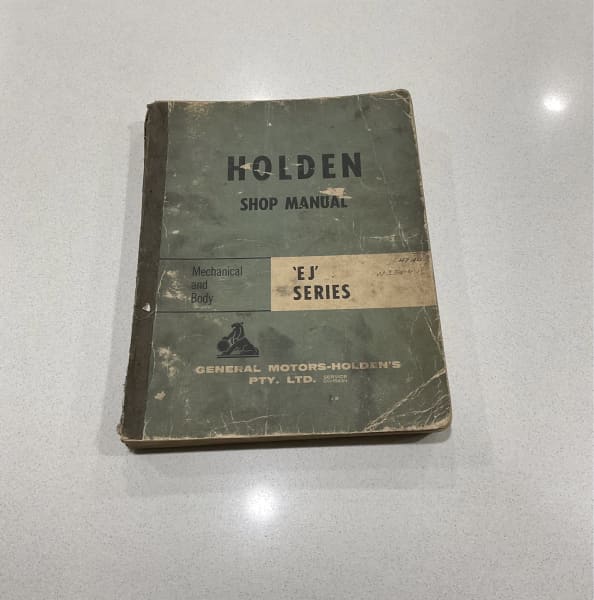 GENUINE HOLDEN EJ SERIES WORKSHOP MANUAL