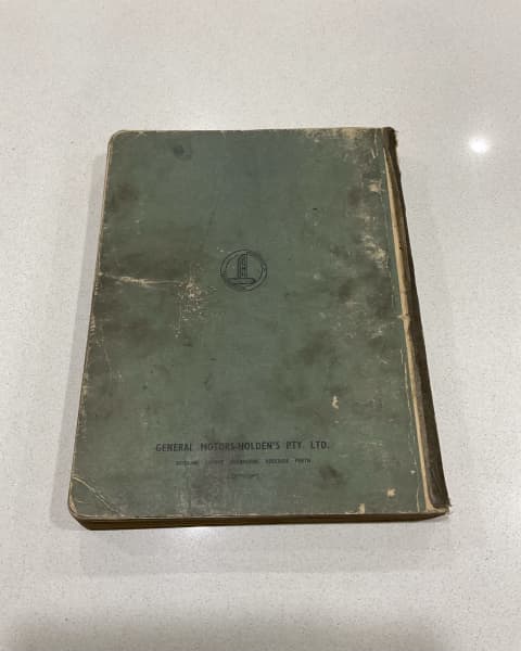 GENUINE HOLDEN EJ SERIES WORKSHOP MANUAL