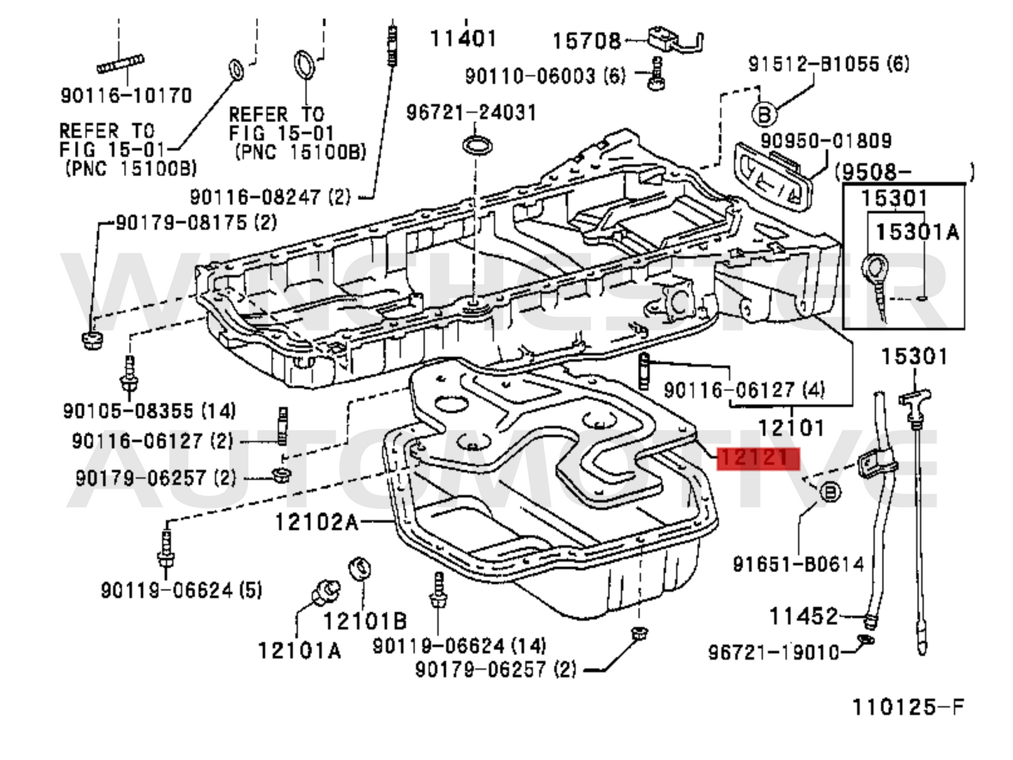 OEM WINDAGE TRAY SUIT 1JZ / 2JZ REAR SUMP