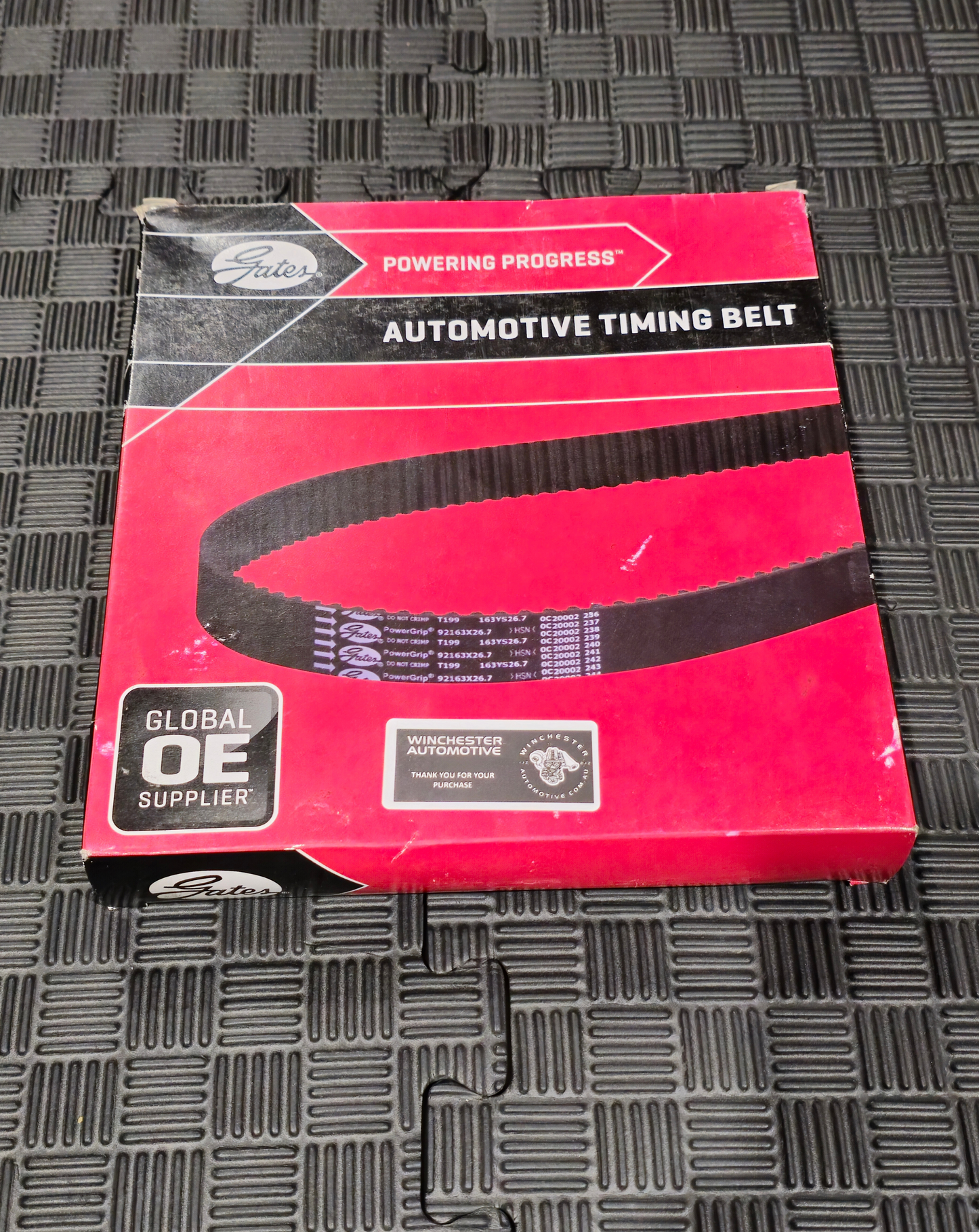 GATES T187 TIMING BELT - HONDA ACCORD / ODYSSEY / PRELUDE