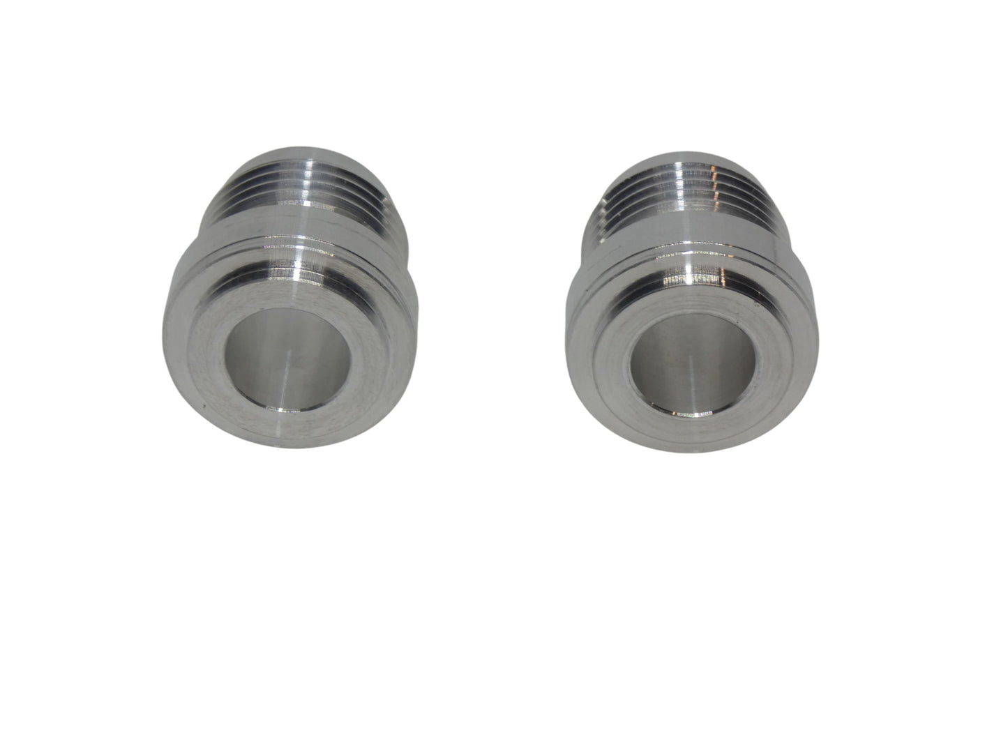 AN10 WELD ON FITTING ALUMINIUM - 2 PACK