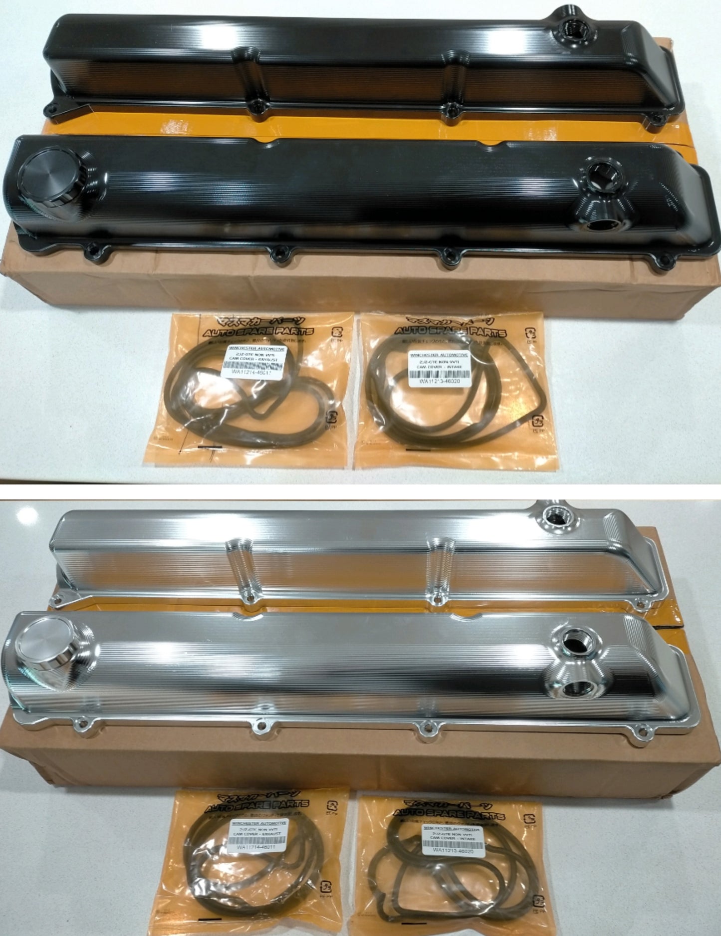 2JZ-GTE NON VVTI BILLET CAM COVERS.