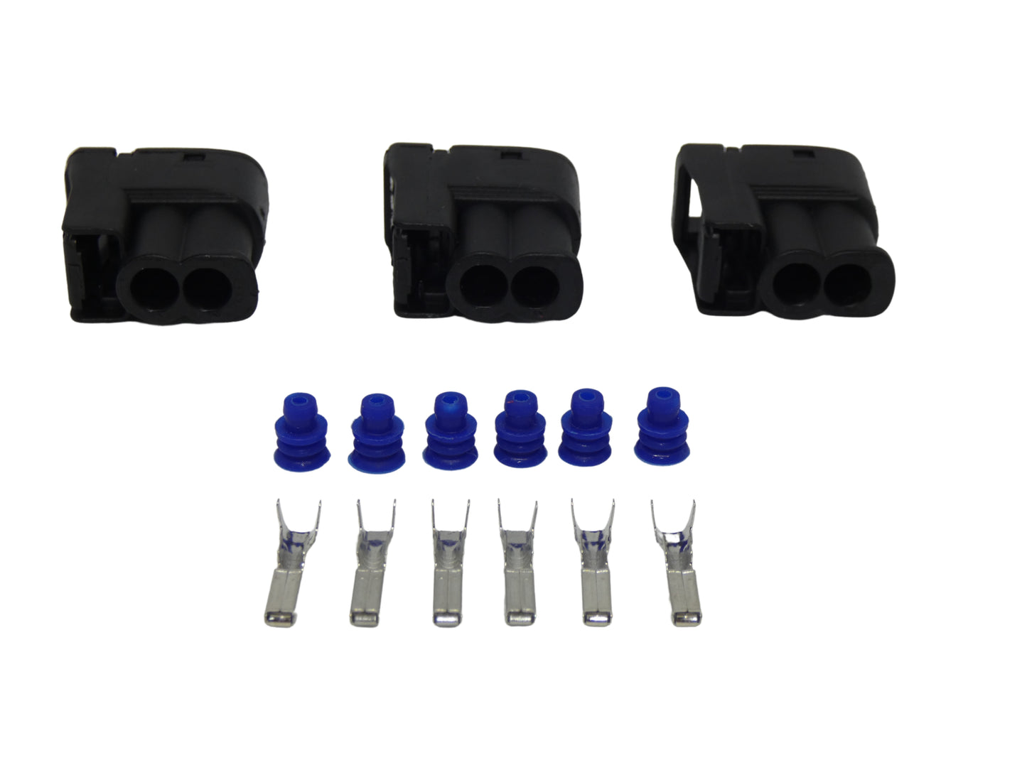 1JZ / 2JZ VVTI COIL PACKS x 3 - CONNECTORS, PINS AND SEALS INCLUDED