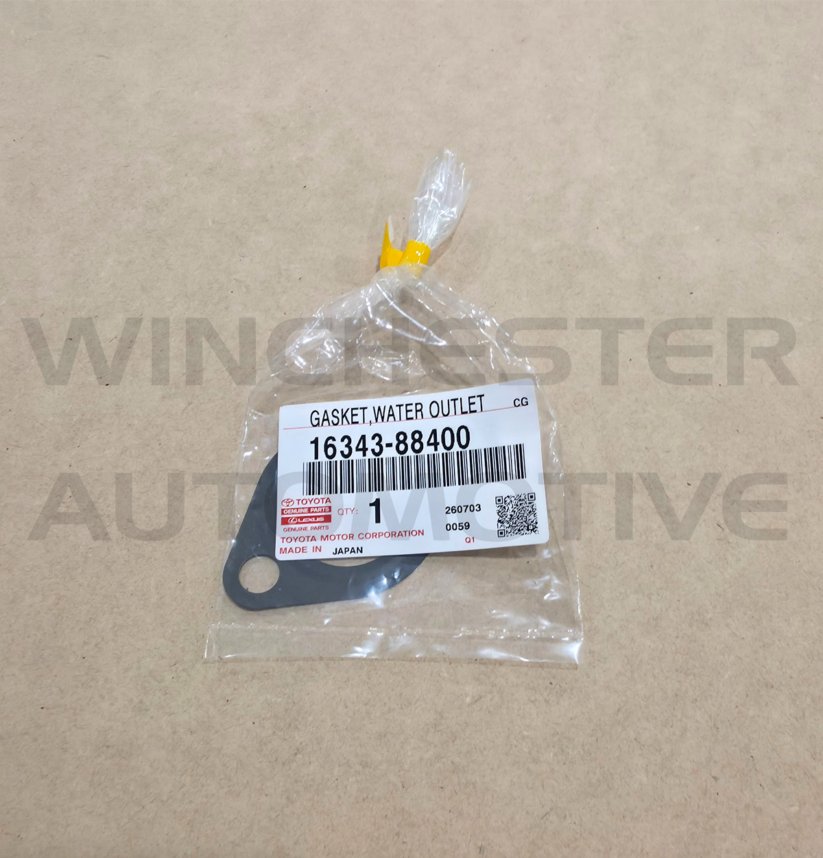 1JZ-GTE WATER NECK GASKET - 16343-88400