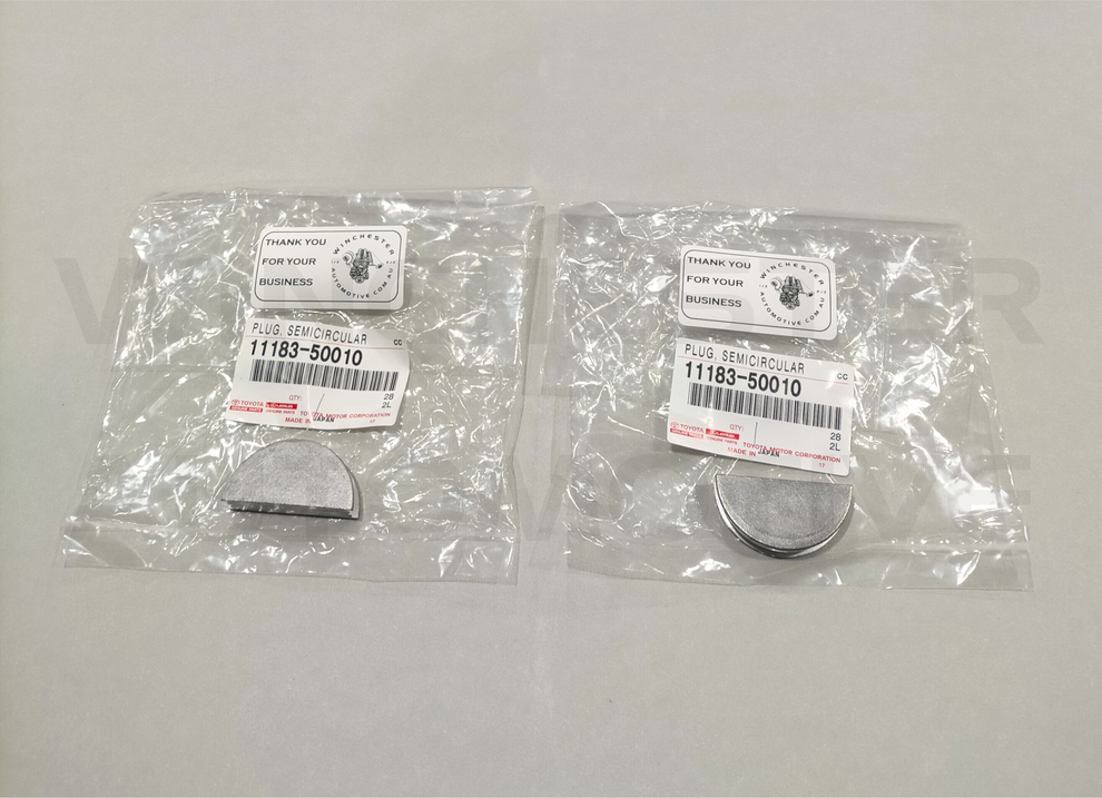 2 x 1FZFE / 1UZFE HALF MOON CYLINDER HEAD SEAL Winchester Automotive