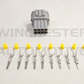 8 PIN NISSAN FEMALE CONNECTOR KIT FOR INJECTOR LOOM