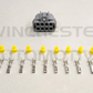 8 PIN NISSAN MALE INJECTOR LOOM CONNECTOR KIT