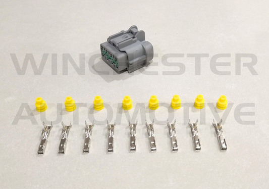 8 PIN NISSAN MALE INJECTOR LOOM CONNECTOR KIT