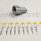 8 PIN NISSAN FEMALE CONNECTOR KIT FOR INJECTOR LOOM