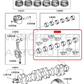 1JZ / 2JZ TAIHO MAIN BEARING SET - STD SIZE