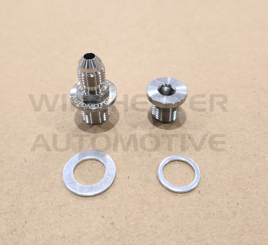 WINCHESTER AUTOMOTIVE METRIC TO AN4 1JZ/2JZ TURBO FEED FITTINGS