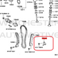 1FZ-FE TIMING CHAIN OIL JET