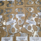 2 x 17173-88400 1JZ-GTE NON VVTI EXHAUST GASKETS