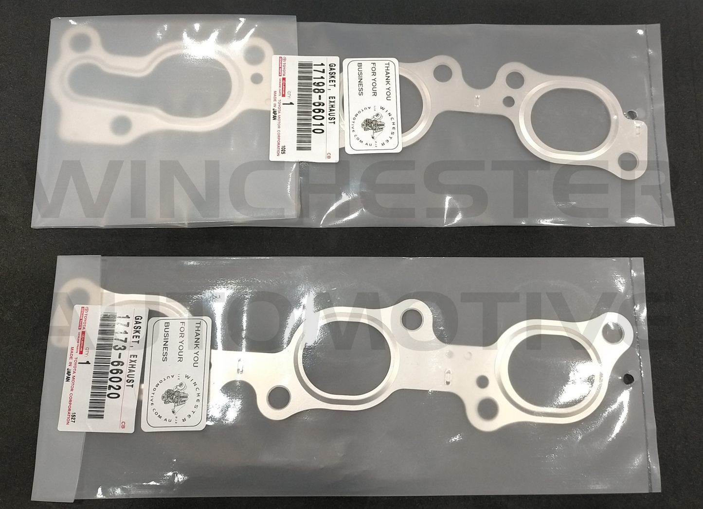 OEM TOYOTA 1FZ-FE EXHAUST GASKETS - PAIR