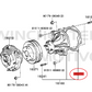 1FZ-FE OEM WATER PUMP GASKET - 16271-66020
