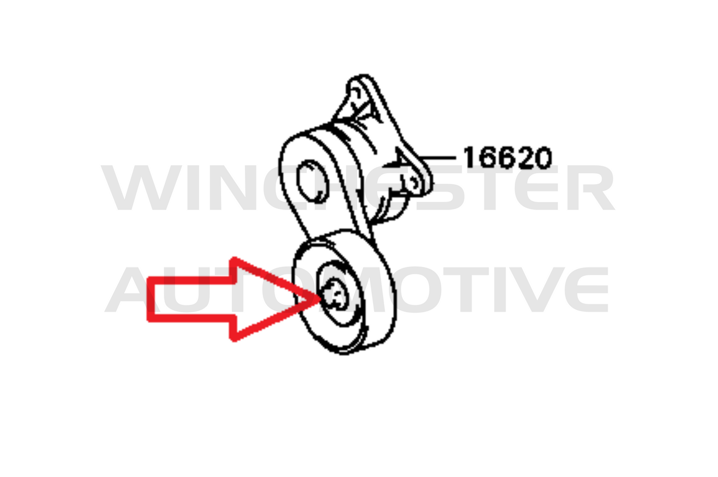 1JZ / 2JZ NSK SERPENTINE BELT PULLEY BEARING