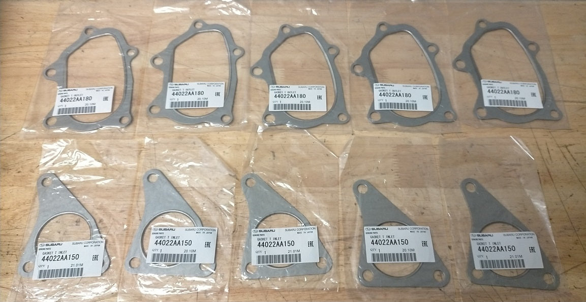 OEM SUBARU TURBO INLET AND OUTLET GASKETS