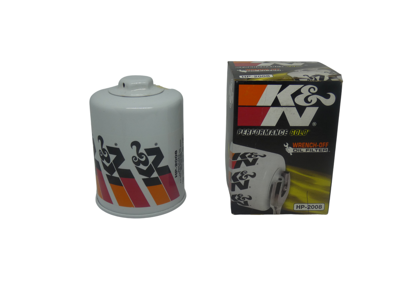 K&N PERFORMANCE GOLD OIL FILTER - HP-2008