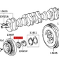 1JZ / 2JZ TIMING BELT GUIDE 13566-46010